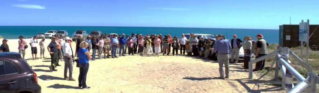 Huge attendance at the opening of Guilderton’s Djena Koorl-iny walk trail
