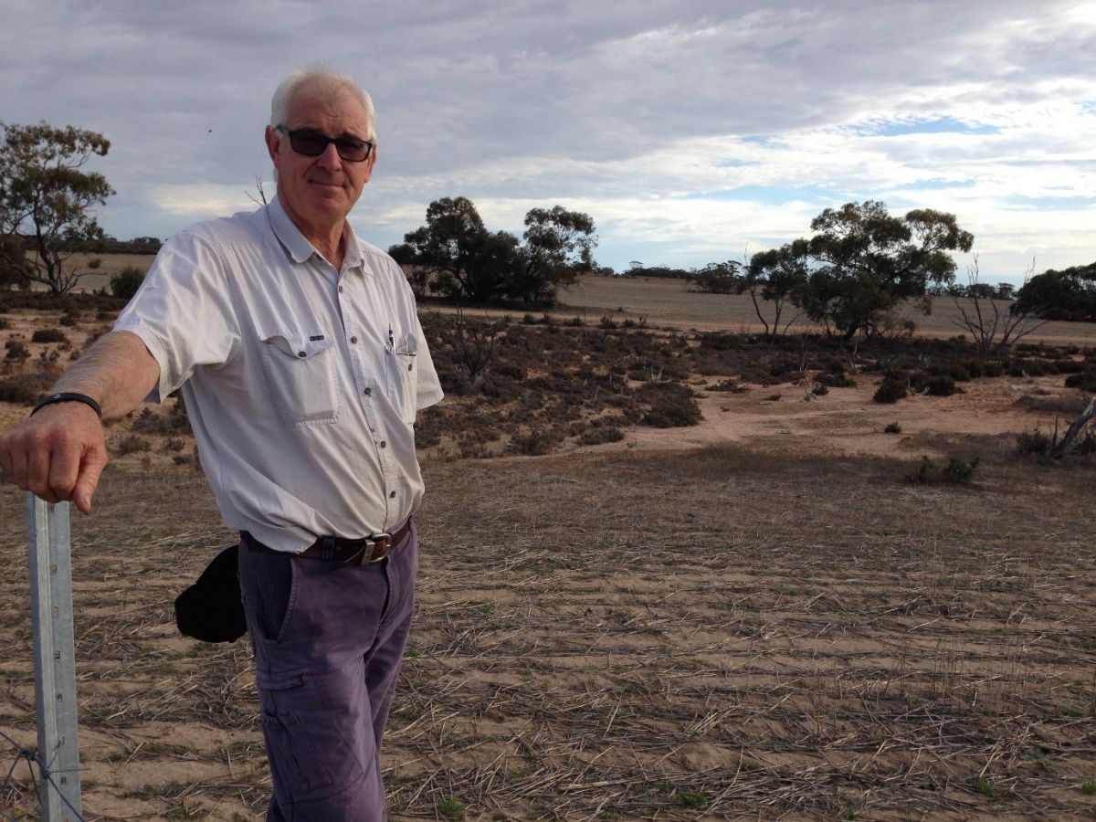 Local Farmer Neil Pearse.