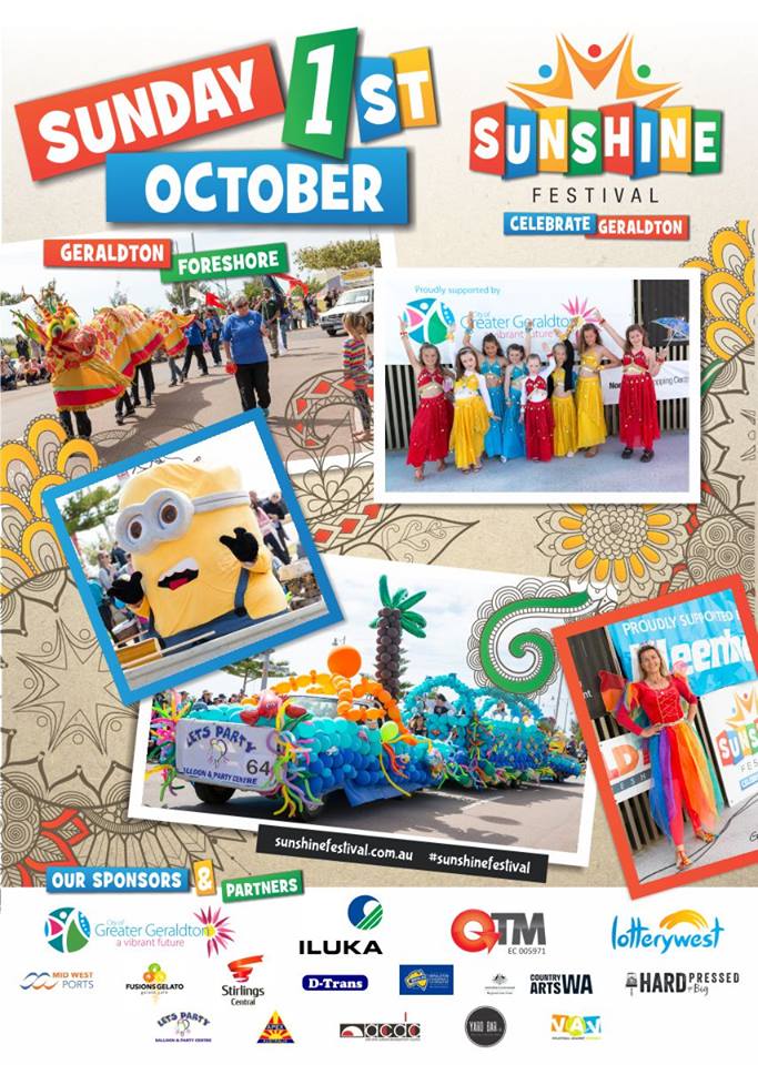 Sunshine Festival flyer