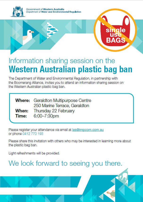 Plastic bag ban consultation flyer
