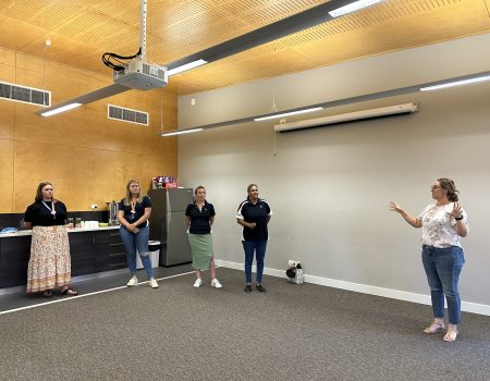 NACC NRM staff taking part in 'Smooth Talker' public speaking training with Euphorium Creative, January 2023